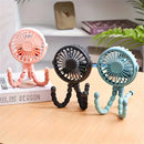 Compact Portable Octopus Handheld Night Light Cooling Fan 500mAh with Accessories