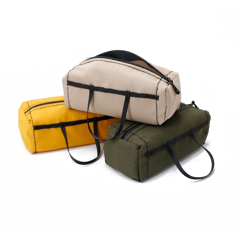 Simulation Roof Storage Luggage Bag Decoration Pouch for RC Crawler Car SCX10 TRX4 RC4WD D90 1/8 1/10 Vehicles Models Parts