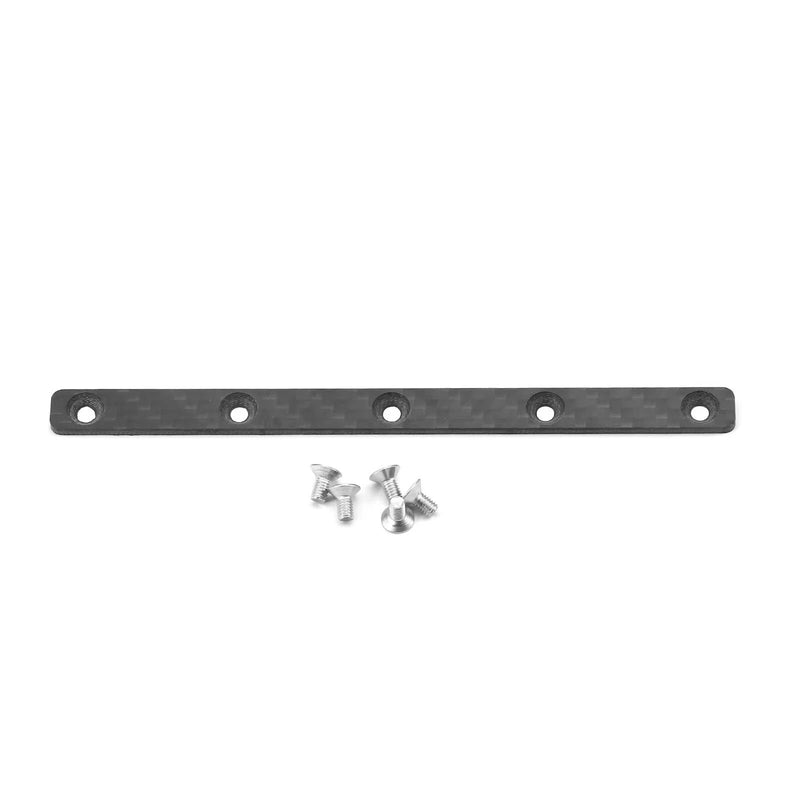 Upgrade Parts Accessories Carbon Fiber Chassis Reinforcing Plate For Tamiya TT02 1/10 RC Car Parts