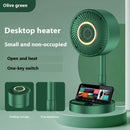 500W Mini Portable Extendable Foldable Heater Quick-Heat Household Heater Mini Small Desktop Heater Stretch Foldable Dormitory Electric Heater