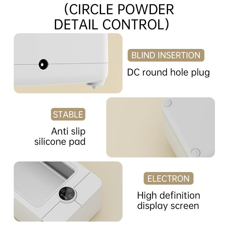 580mL High Frequency Household Ultrasonic Cleaning Machine for Glasses Braces Watch Dentures Jewelry Necklace Cleaning
