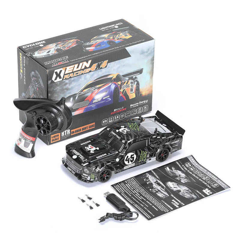 HBX 2195 1/18 2.4G 4WD RC Car Drift RTR Vehicle Models Full Propotional Control
