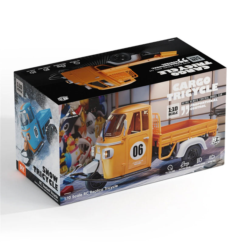 SG PINECONE FOREST 1008 RTR 1/10 2.4G RWD RC Car Tricycle 3 Wheel Full Proportional LED Lights Reverse Sound High Speed Remote Control Vehicles Models Toys