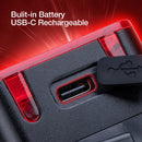 Astrolux TL01 Bike Taillight 500mAh Battery 6 Light Modes USB-C Rechargeable IPX6 Waterproof Wear-resistant Aluminum Shell Bicycle Rear Light for Night Cycling