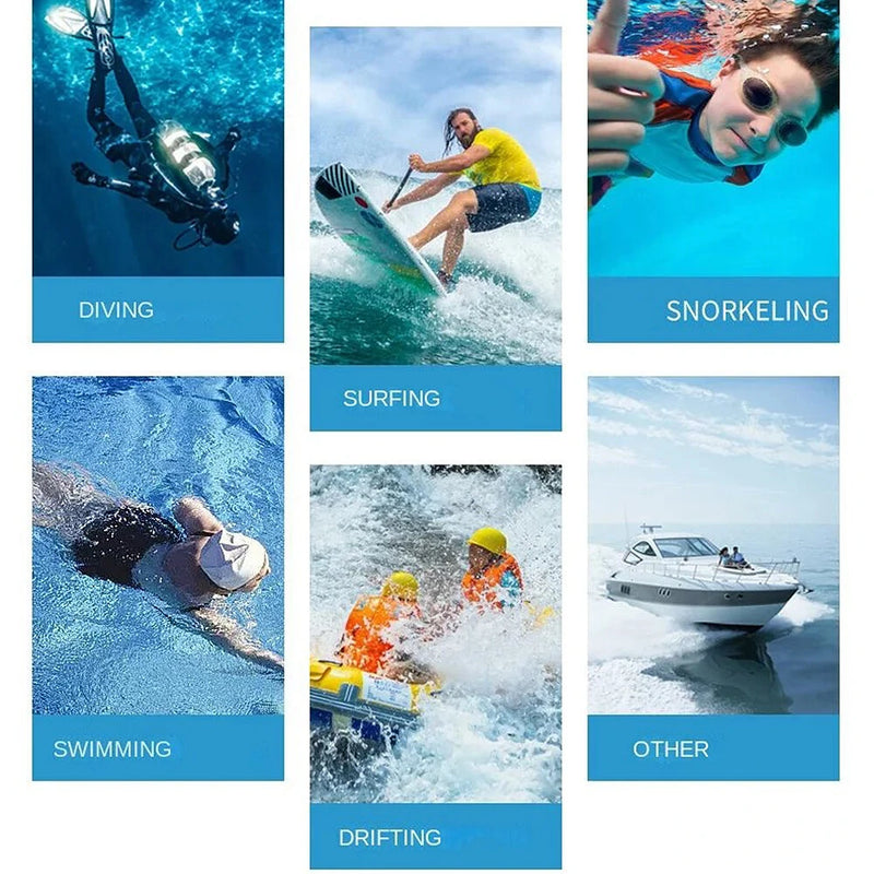 ZCCO 3mm Warm Neoprene Diving Wetsuit Back Zip Wetsuits Split Long Sleeves Thermal Swimsuit for Deep Surfing Swimming Snorkeling Water Sports