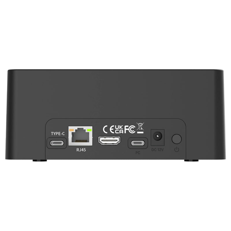 MAIWO K3082P 12-in-1 Hard Drive Docking Station SATA to USB 3.1 Gen2 Dual Bay Offline Clone Adapter with RJ45 SD/TF for 2.5/3.5" SSD HDD Case