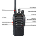 Baofeng BF-888H 5W Walkie Talkie UHF 400-470Mhz 16 Channels 1500mAh Portable Handheld Transceiver