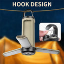 IPRee USB Rechargeable Flashlight Powerful 1200mAh Mini LED Camping Lanterns Warm White Light Haning Outdoor Camping Light