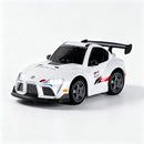 WHOOSH S6 RTR 1/43 2.4G 4WD for TOYOTA for Supra GT4 for Mitsubishi Evo 4 Officially Licensed Mini Q Drift RC Car Remote Control Race LED Light High-Speed Motor On-Road Racing Vehicle Model Boys Gifts Toys