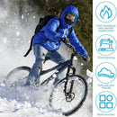 TENGOO 1pc Winter Thickened Fleece Outdoor Cycling Scarf, Warm Neck Gaiter, Windproof Dust Mask, Polar Fleece Neck Cover