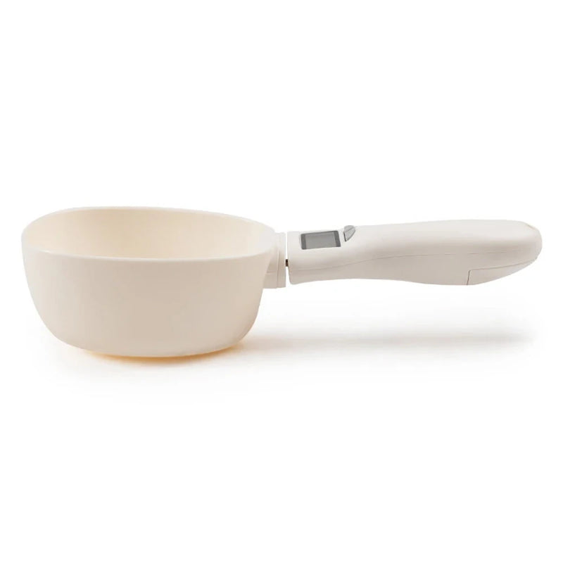 800g/1g Kitchen Scale Spoon Measuring Spoon Cup Portable with LED Display Pet Food Weighing Cup for Dogs and Cats Feeding Bowl