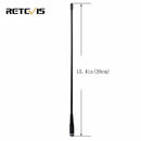 Retevis High Gain VHF/UHF Antenna SMA-F Retevis RHD-771 for KENWOOD BAOFENG UV-5R RETEVIS H777 RT5 Walkie Talkie Hf Transceiver C9030A