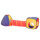 2.8M Three In One Outdoor Children's Tent Crawl Tunnel Cubic Shape Playhouse for Kids