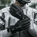 ROCKBROS Warm Bike Gloves Touch Screen Windproof Anti-slip Thermal Bicycle Gloves for Winter Outdoor Motorcycle Scooter Ski
