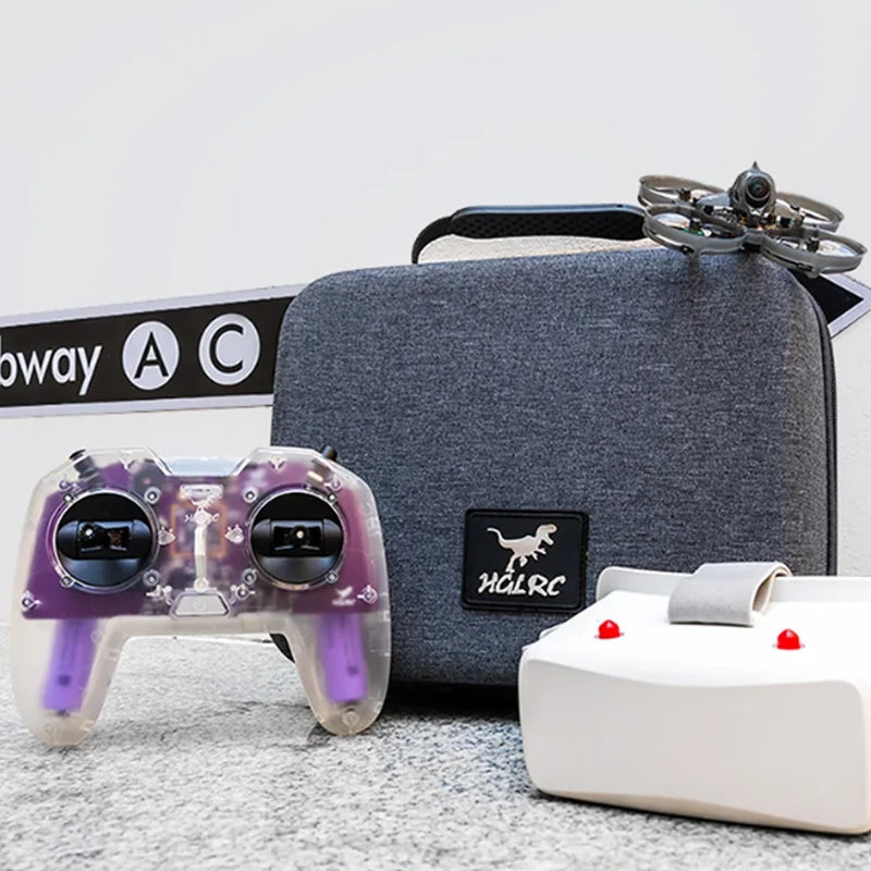 HGLRC Petrel 75 Whoop V2 1S Entry Level RC FPV Racing Drone 2.4GHz ELRS 3.0 RTF with SPECTER 0802 21000kv Motor