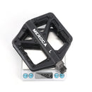 MEROCA Bicycle Pedals Mountain Bike Pedals Lightweight Nylon Bearing Lubricated Width Non-slip Pedals for MTB Cycling