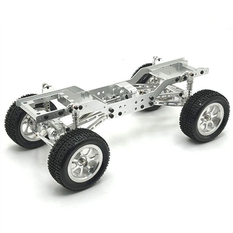 Upgraded Metal Frame Front Rear Door Axle for Land Rover MNRC MN168 1/12 RC Cars Vehicles Models Spare Parts Accessories