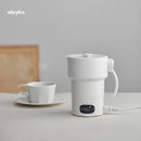 olayks Portable Folding Electric Kettle 0.6L Home Portable Travel Electric Kettle Insulation Kettle
