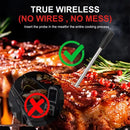 Comfook Smart Meat Thermometer BBQ Food Grill Thermometer High-Heat Perform Fast Charging Waterproof APP Support for Kitchen Camping Cooking