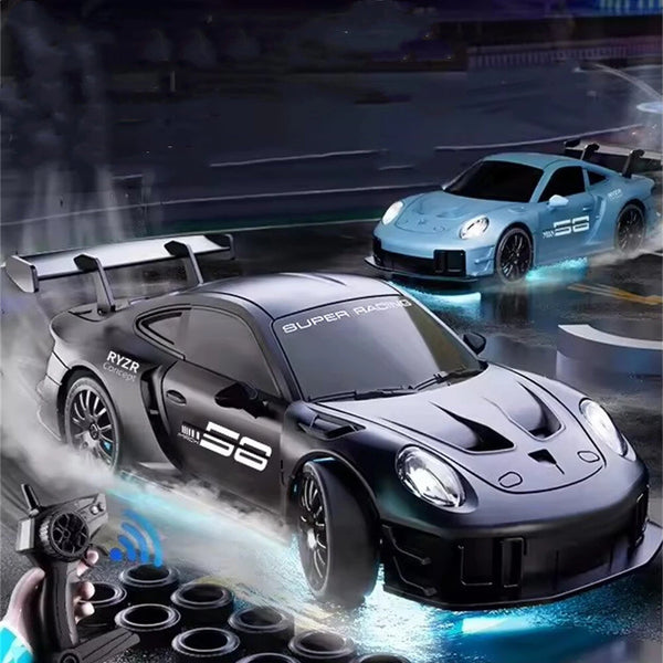2502A RTR 1/20 2.4G 4WD Drift RC Car Mini LED Light Remote Control High Speed On-Road Racing Vehicle Model Boys Gifts  Toys
