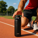 TKK SUS316 700ml Thermos Bottle Large Capacity Vaccum Cup Cold Insulation Portable Strap with Tea Flitter Thermal Flask