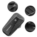 DTUCYCLE 2/3/4L Electric Bike Bag Waterproof Double Zipper Hard Shell Front Hangding Storage Bag for Electric Bicycle Scooter