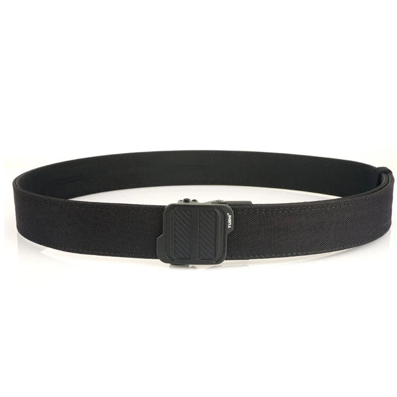 TUSHI 120cm Length Outdoor Shooter Belt Double Layered  Quick Release Nylon Waist Belt for Cross-border Training  Shooting  and Outdoor Recreation