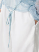 INCERUN Mens Solid Color Comfortable Loose Fit Elastic Pants