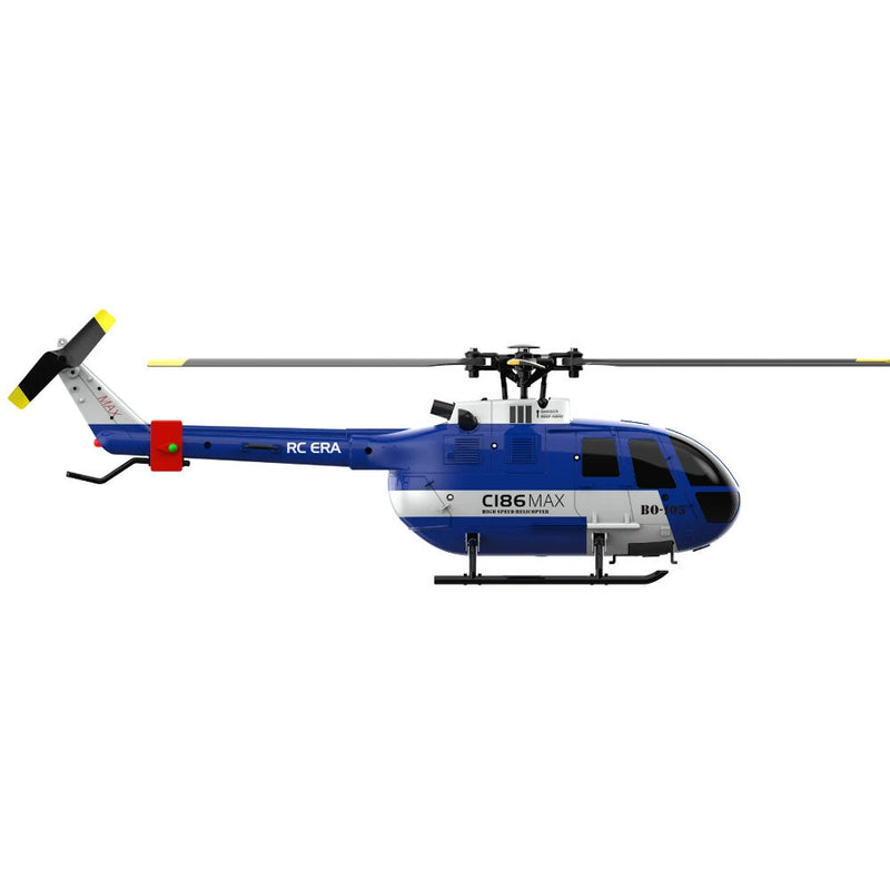 RC ERA C186MAX 2.4G 4CH 6-Axis Gyro Optical Flow Localization Altitude Hold Flybarless RC Helicopter RTF