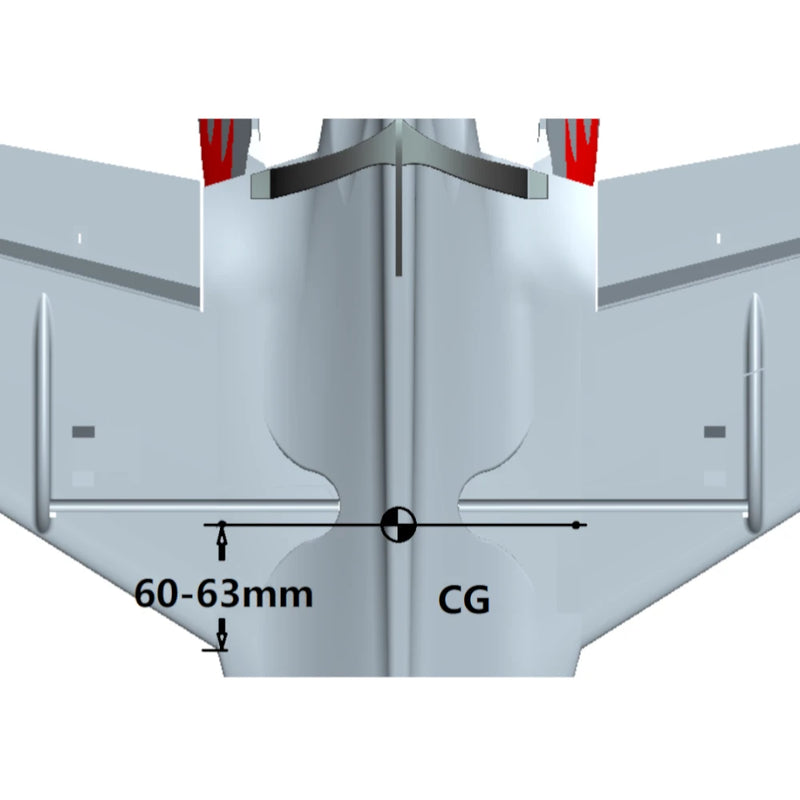 Stinger T750 750mm Wingspan EPO Racing Delta Wing RC Airplane KIT Only