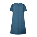 ZANZEA Flowers Print Womens Elegant Party Wedding Satin A-Line Dress Floal Print Dresses