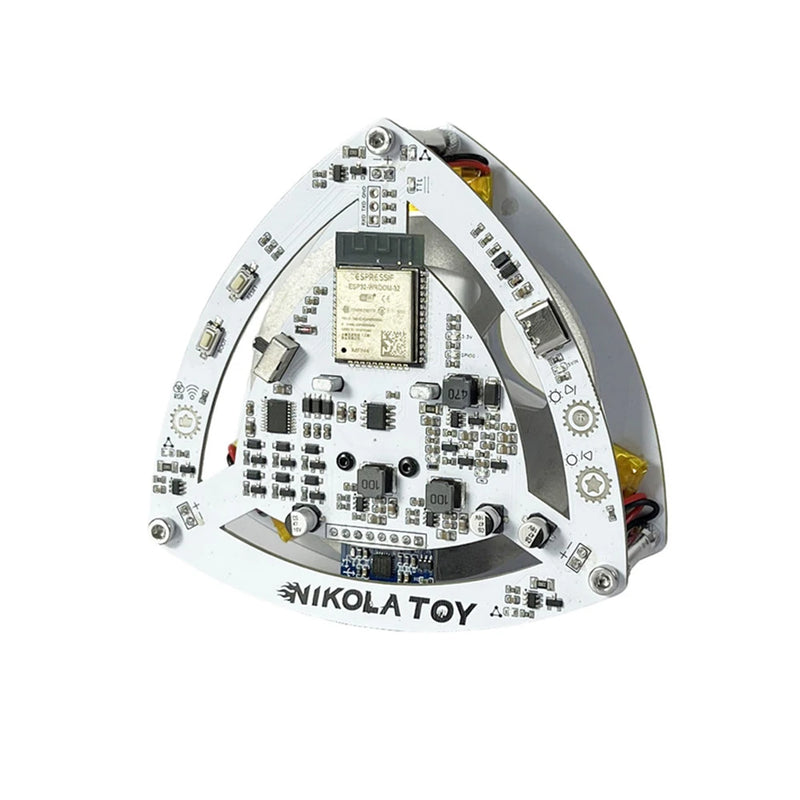 NikolaToy Self Balancing Lelo Triangle High-Tech Desktop Decorations Conservation of Angular Momentum Science Discovery Toys