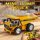 TRASPED HG4-243 HG4-301 HG4-431 RTR 1/64 2.4G Mini RC Car Alloy Forklift Excavator Dump Truck Support App Remote Controlled LED Light Sound Engineering Vehicle Two Speed Desktop Toys Model Collection Gift For Boys