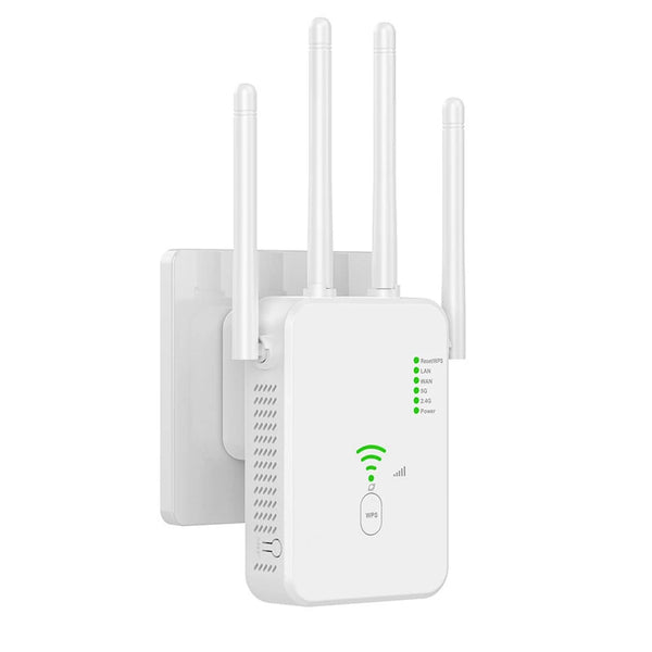 300Mbps 1200Mbps Wireless WiFi Repeater Wifi Signal Booster 2.4G/5G Dual-Band WiFi Extender 802.11ac Gigabit WiFi Amplifier WPS Router
