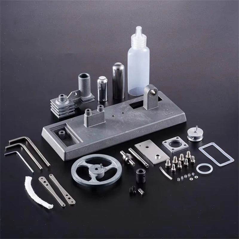 STARPOWER QX6 Mini Hot Air Stirling Engine Model DIY Assembled Kit Physics Experiment Science Education Toys