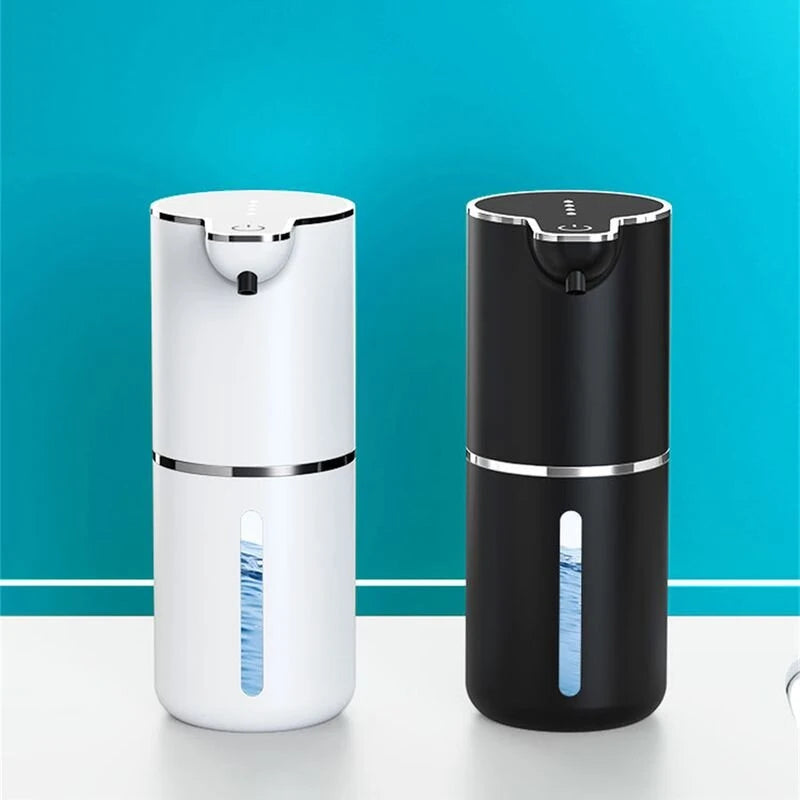 4 Level Automatic Soap Dispenser Touchless Foaming Soap Dispenser 350ML USB Rechargeable Electric Adjustable Foam Soap Dispenser
