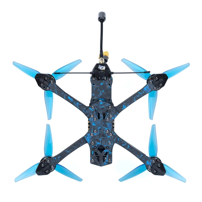 Axisflying Manta 5 SE Suqeshed X Smurfs GPS FPV Racing Drone PNP BNF with Analog / DJI O3 Air Unit Optional