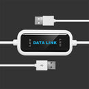DATALINK YY-DL01 USB-A to USB-A Cable USB2.0 High Speed PC to PC Data Sync File Transfer Bridge Cable Plug and Play for PC Computer Laptop