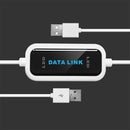 DATALINK YY-DL01 USB-A to USB-A Cable USB2.0 High Speed PC to PC Data Sync File Transfer Bridge Cable Plug and Play for PC Computer Laptop