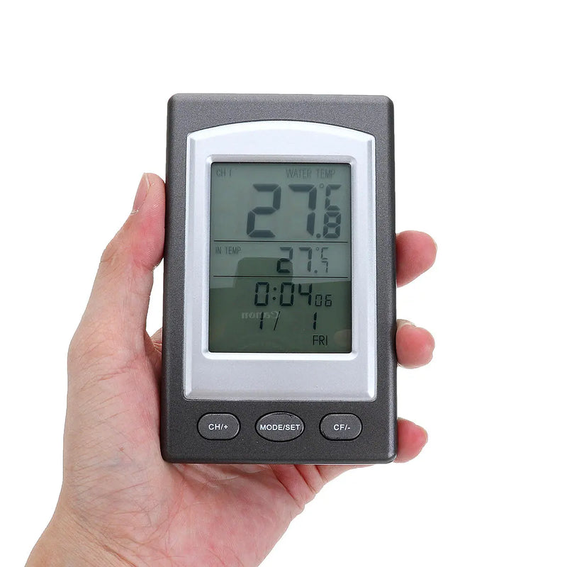 Float Solar Sensor Pool Thermometer Wireless Swimming Water Temperature Receiver