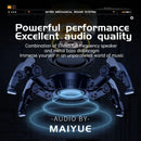 2500mAh Machine Audio Dynamic RGB Lighting Bluetooth Speaker Wireless Subwoofer HIFI Box Sound Desktop Home Hi-Res Stereo