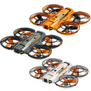 A21 PRO Mechanical Armor Style WiFi FPV with Dual Camera 180 Electrically Adjustable Optical Flow Hover Brushless Circle Fully Enclosed Protection Kids Gifts 2.4G 4CH 6-Axis Remote Control RC Toys Drone Quadcopter RTF