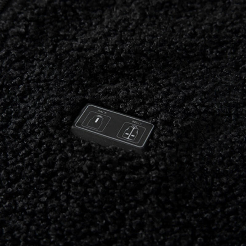 TENGOO HV-08 Heated Vest 8 Heating Areas USB Charging 3 Gear Temperature Control Plush Windproof Outdoor Winter Warm Clothing