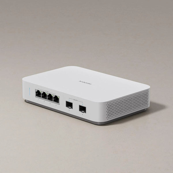 Xiaomi Mi 10 Gigabit Ethernet Switch 10000Mbps Network Switches VLAN Ethernet Splitter Lan Router 4x2.5G Ports RJ45 Hub Switch