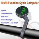 SunDing Wireless Bicycle Computer 16 Functions Waterproof Automatic Backlight Sensor Bike Speedometer Bicycle Odometer Stopwatch with Remote Control for MTB Road Cycle
