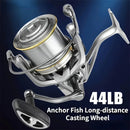 ZANLURE 8000-10000 Big Spinning Fishing Reel Drag 20KG Powerful Long Cast Rust-proof Seawater-proof Fishing Rod Reel Tools