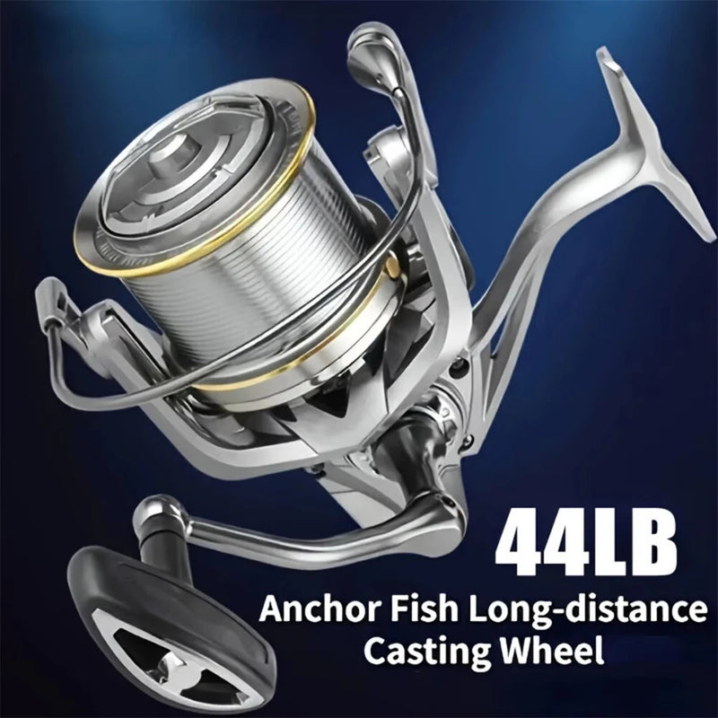 ZANLURE 8000-10000 Big Spinning Fishing Reel Drag 20KG Powerful Long Cast Rust-proof Seawater-proof Fishing Rod Reel Tools
