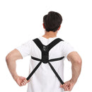 KALOAD Adjustable Back Support Invisible Shoulder Posture Corrector Unisex Spine Neck Health Correction Belt for Home Office Sport