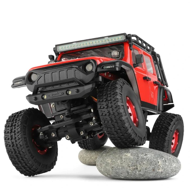 Wltoys 2428 RTR 1/24 2.4G 4WD RC Car Rock Crawler Off-Road Climbing Truck LED Light Vehicles Models Toys