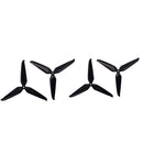 6 Pairs Gemfan Cinelifter 8145F 8145 8.1 Inch 3-Blade Black Propeller 5mm Hole for 2808 900kv Motor RC FPV Racing Drone